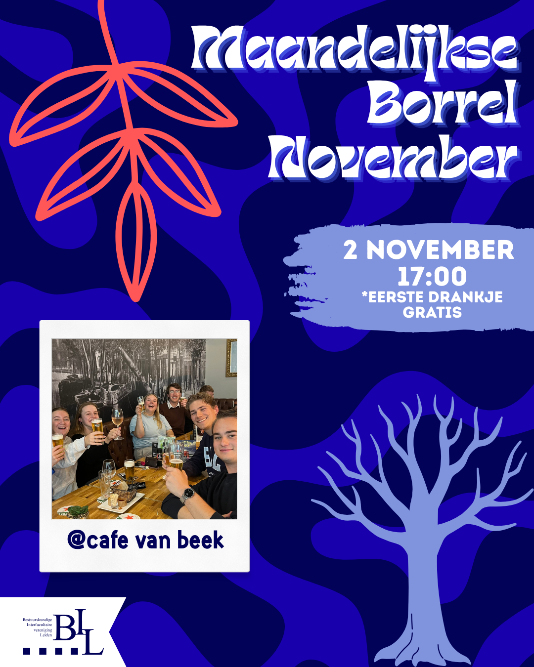 Maandelijkse borrel november