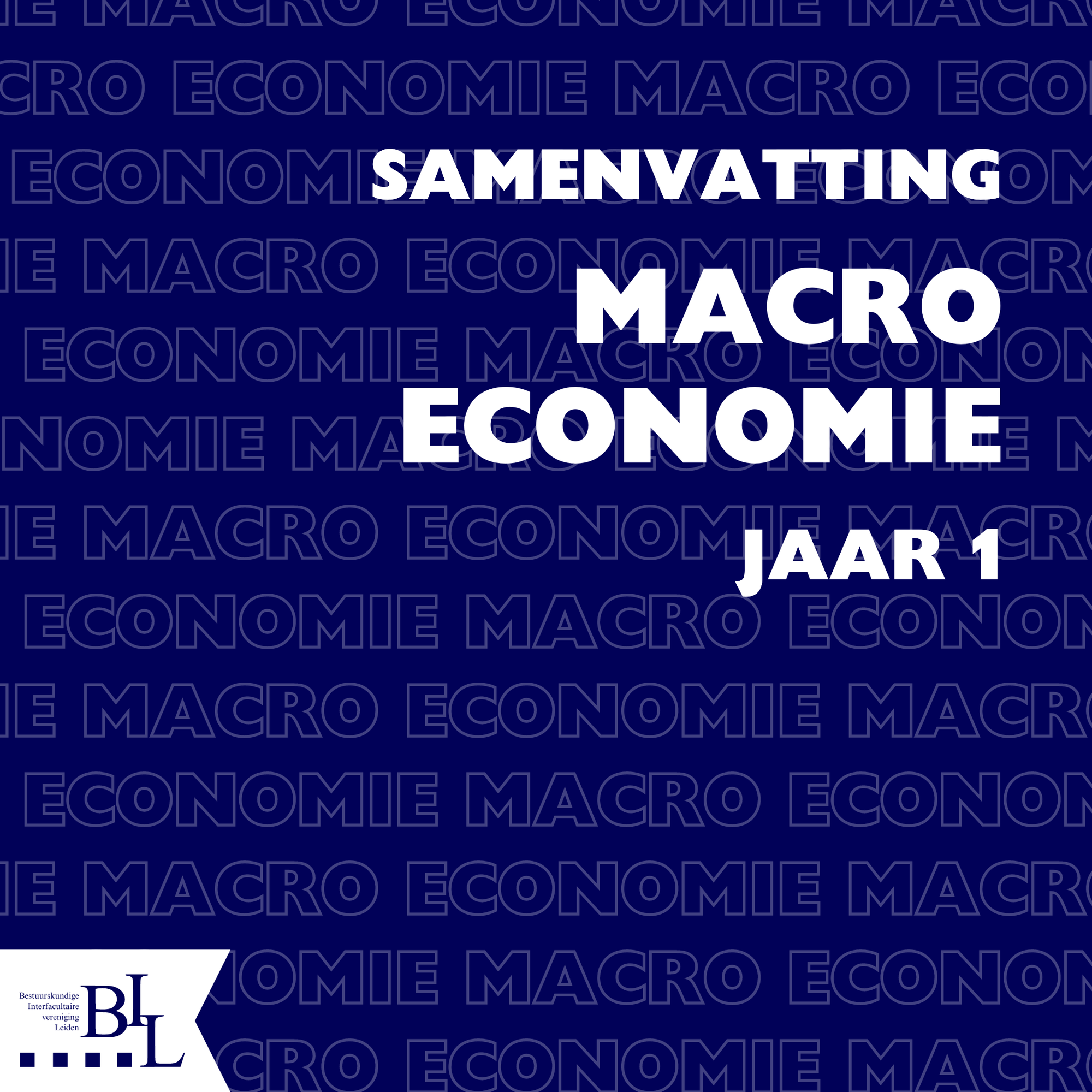Samenvatting- Macroeconomie