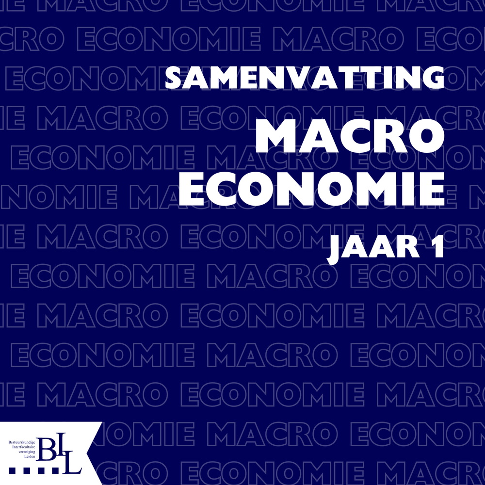 Samenvatting- Macroeconomie