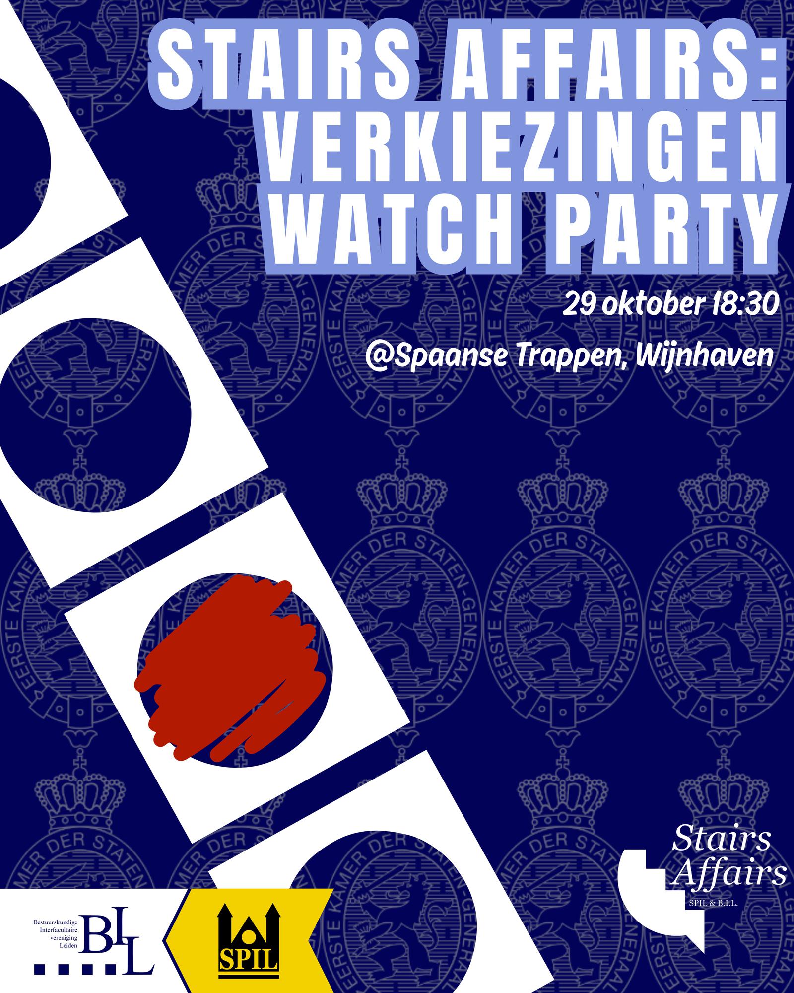 Stairs Affairs: Verkiezingen Watch Party