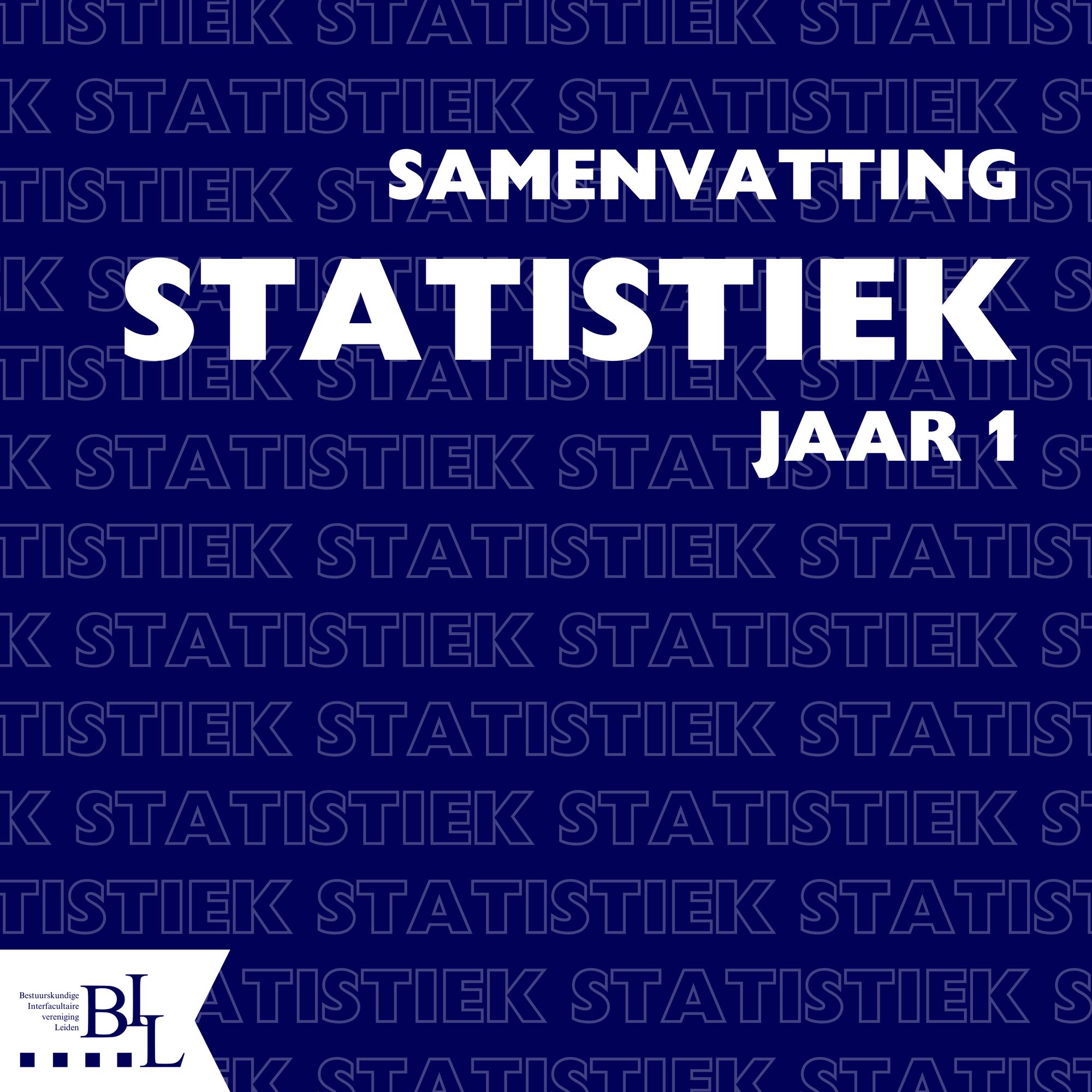 Samenvatting - Statistiek
